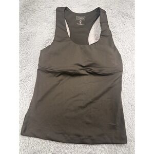 Athleta Women's Tank  Top Padded Size‎ 34B Olive Green